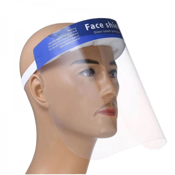 ANT5PPE Disposable Plastic Face Shield Safety Face Cover for Protection